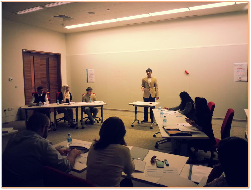 Dps Mis Participates At 2014 Show Debate For Judges Training