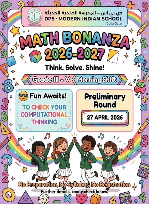 Math Bonanza INFORMATION CORNER