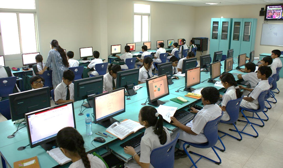 indian school computer lab